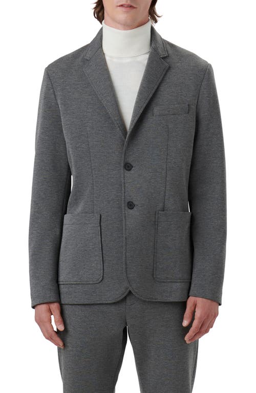 Bugatchi Two-Button Knit Blazer Anthracite at Nordstrom,