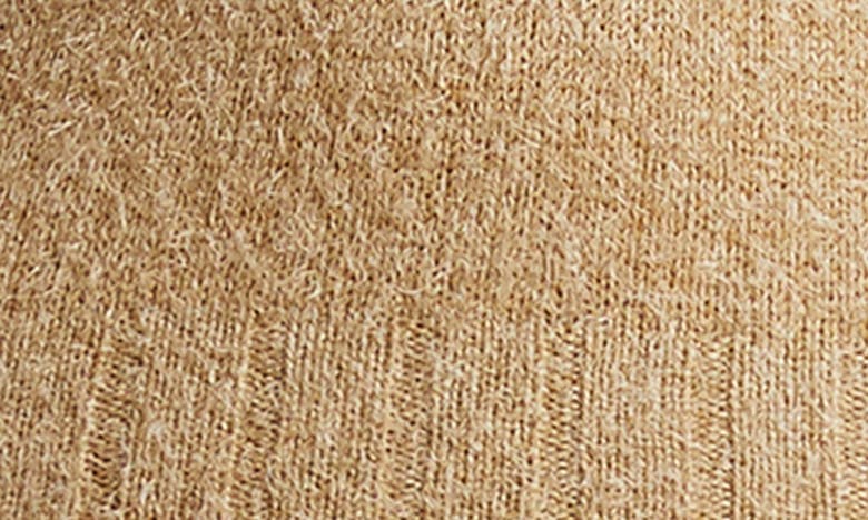Shop Khaite Luphia Short Sleeve Silk & Cashmere Sweater In Wheat