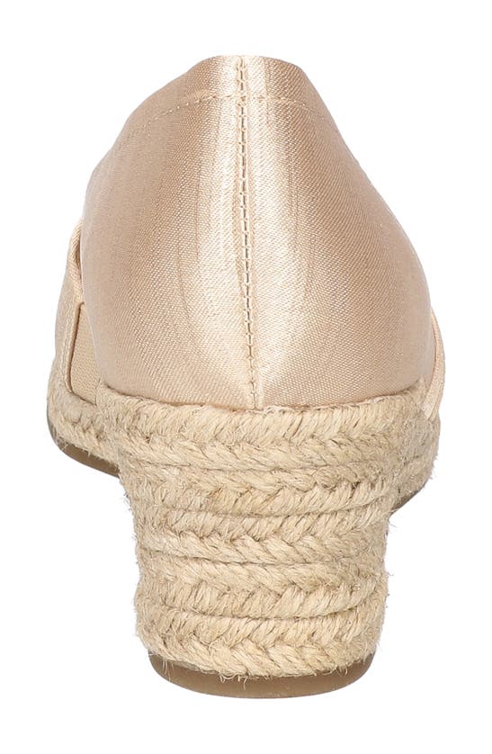 EASY STREET EASY STREET JASPER ESPADRILLE WEDGE PUMP