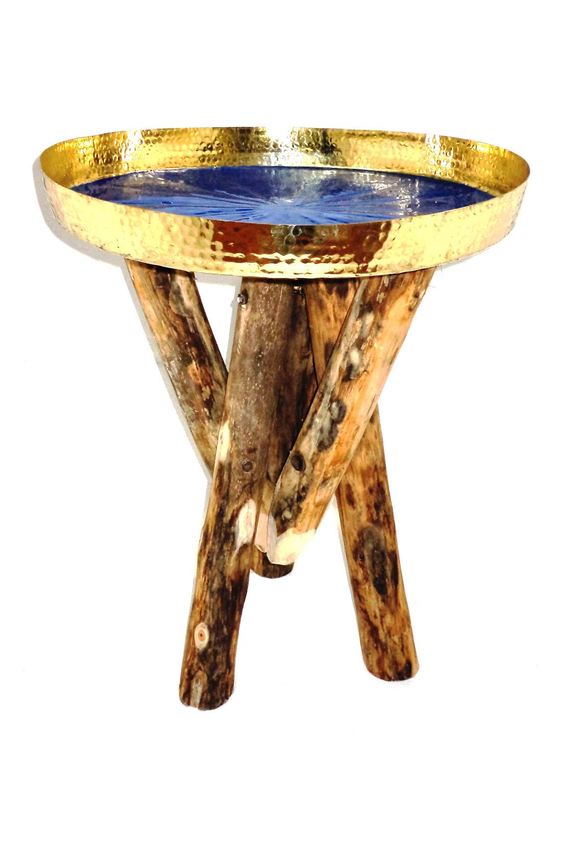 MG Décor 'Bohemian' Metal & Wood Table Nordstrom