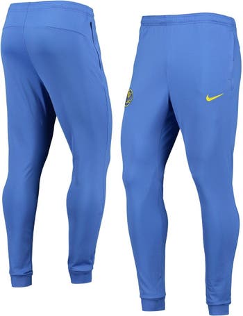 Men's Nike Navy/Light Blue Memphis Grizzlies 2023/24 Authentic Showtime Performance Pants Size: Medium