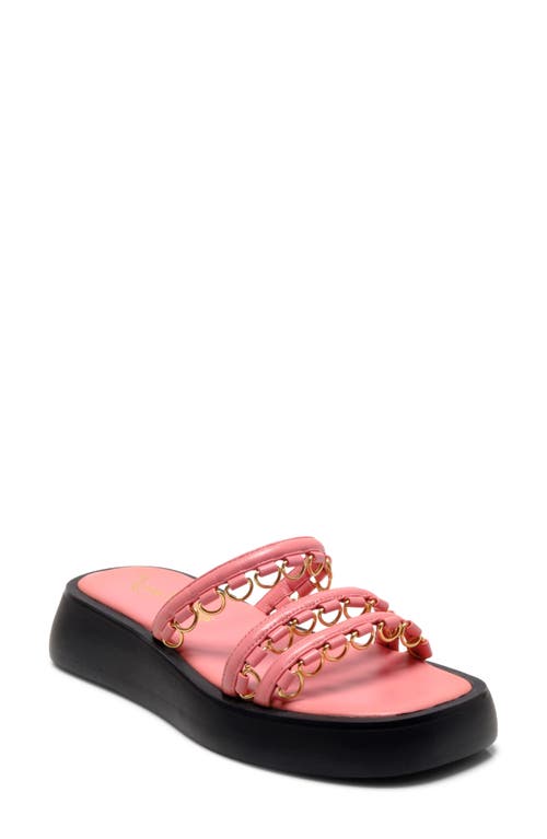 Free People Midas Touch Platform Sandal in Watermelon at Nordstrom, Size 6