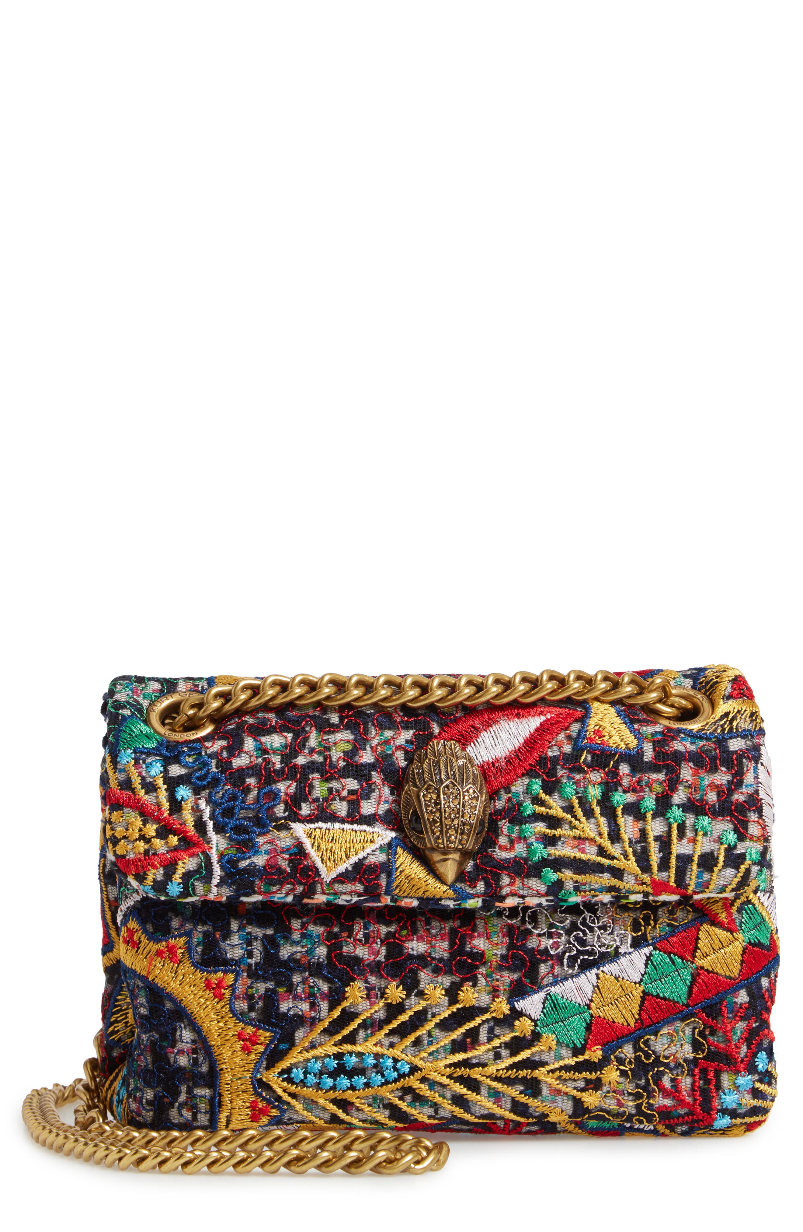 Kurt Geiger London Mini KensingtonX Tweed Shoulder Bag Nordstrom