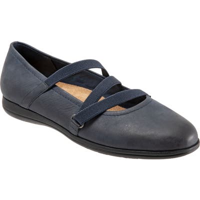 Trotters Della Skimmer Flat, Blue