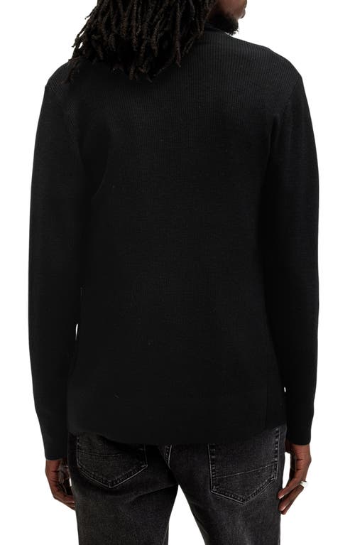 ALLSAINTS ALLSAINTS MODE MERINO WOOL SHAWL COLLAR CARDIGAN