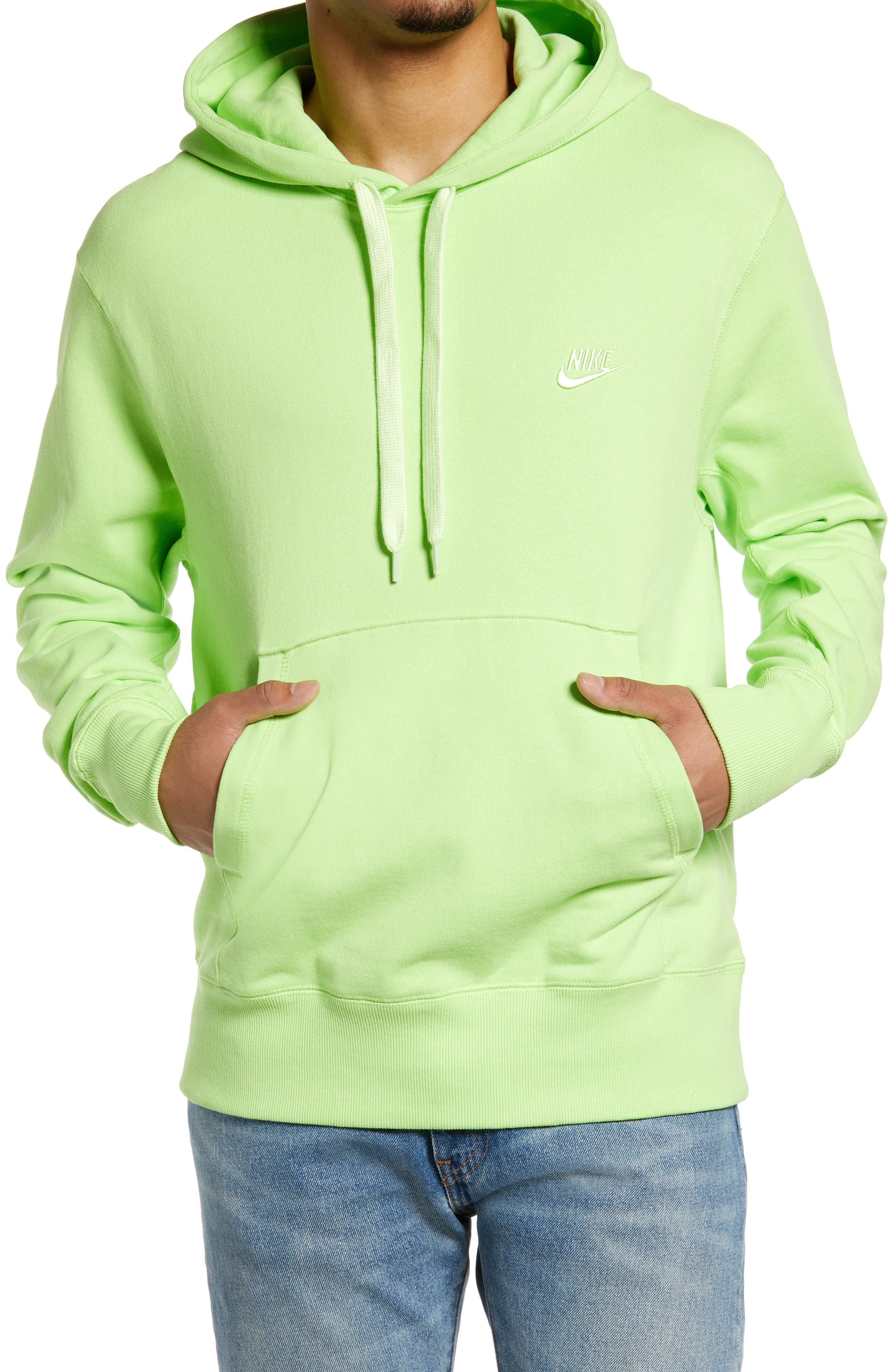 nike pastel green hoodie