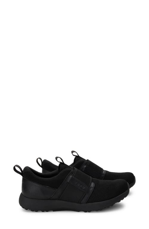 Volition Sneaker in Black Fabric