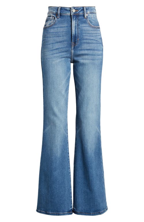 Hidden Jeans High Waist Flare Jeans In Medium Wash