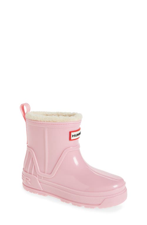 Hunter Kids' Gracey Insulated Waterproof Rain Boot in Faded Rose 