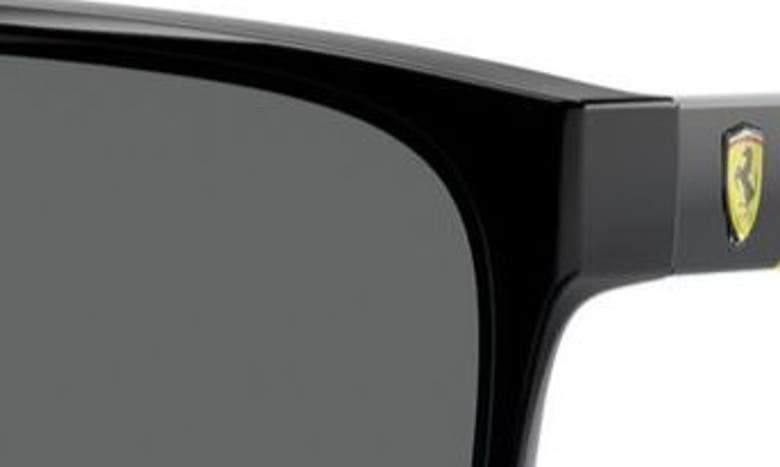 Shop Scuderia Ferrari 59mm Square Sunglasses In Black