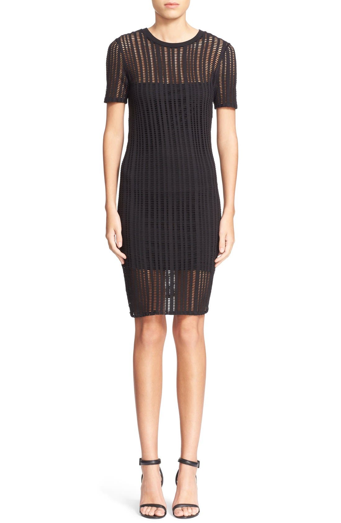 alexander wang mesh dress