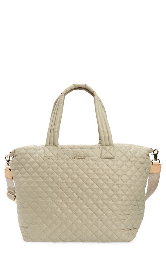 Mz Wallace Deluxe Large Metro Tote In Atmosphere Oxford