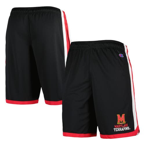 Men's Champion Black Maryland Terrapins Basketball Shorts