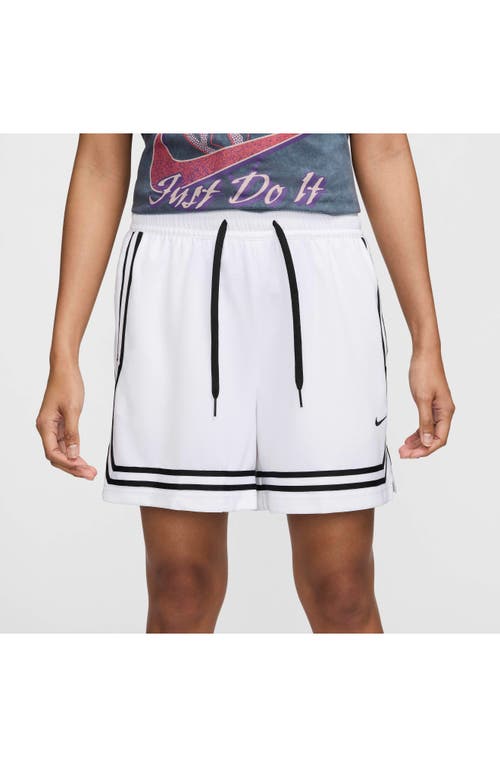 NIKE NIKE CROSSOVER DRI-FIT PERFORMANCE BASKETBALL SHORTS 