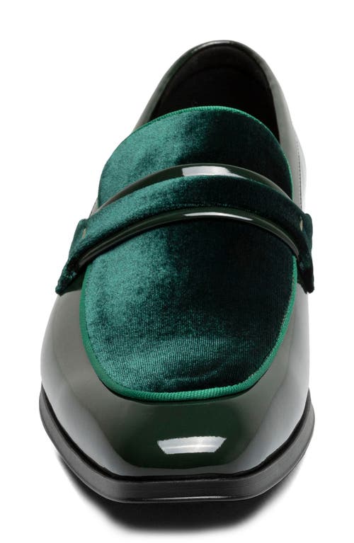 Shop Stacy Adams Spratley Saddle Loafer In Green