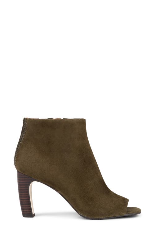 Shop Donald Pliner Peep Toe Bootie In Military G