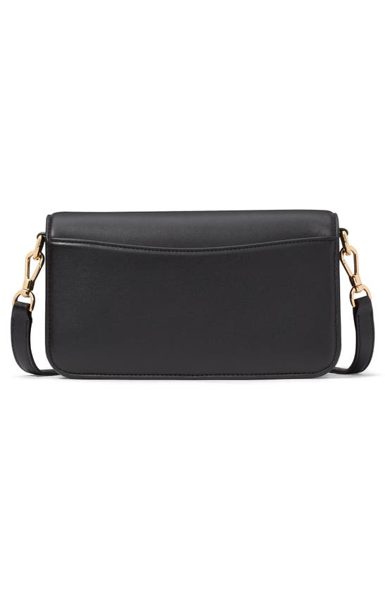 Kate Spade New York Dakota Smooth Leather Small Crossbody In Black