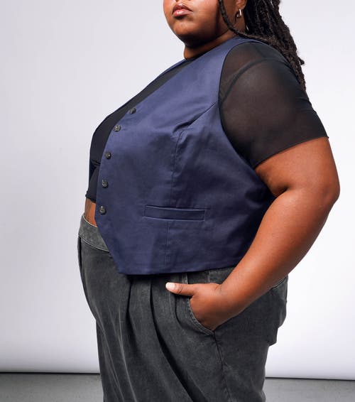 Wildfang The Essential Vest In Navy