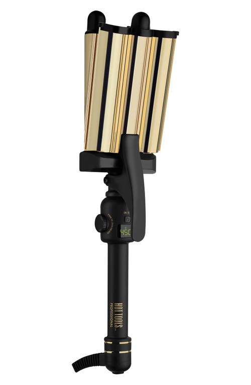 Hot Tools 24k Gold 3 Barrel Waver In 24k Gold