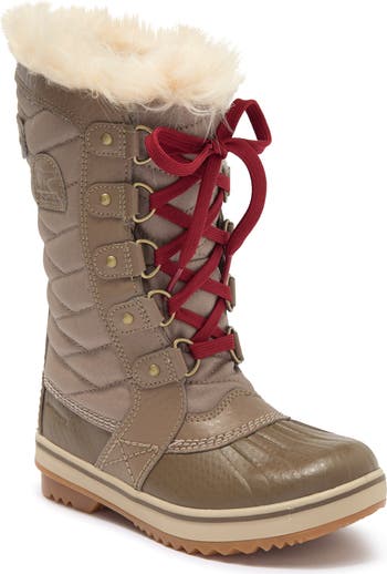 SOREL Tofino offers II Faux Fur Lined Waterproof Boot KIDS, Sz 1