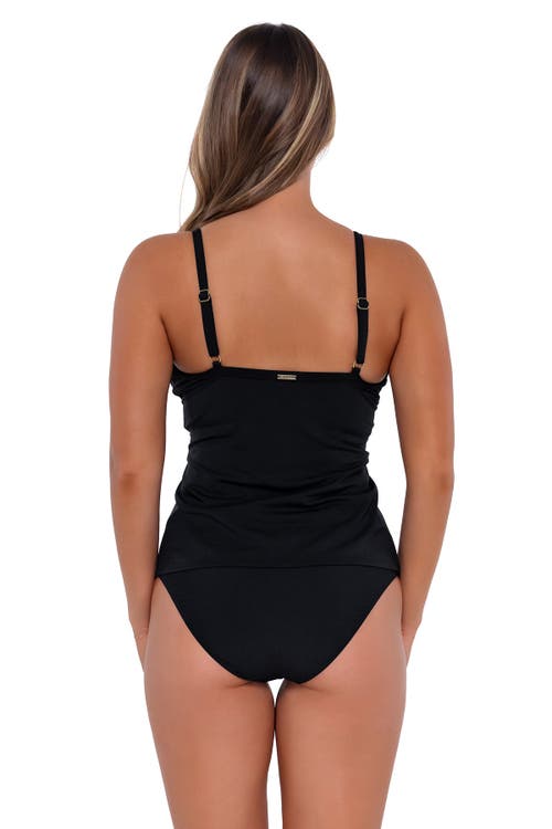 Shop Sunsets Forever Tankini-40f/38g/36h In Black