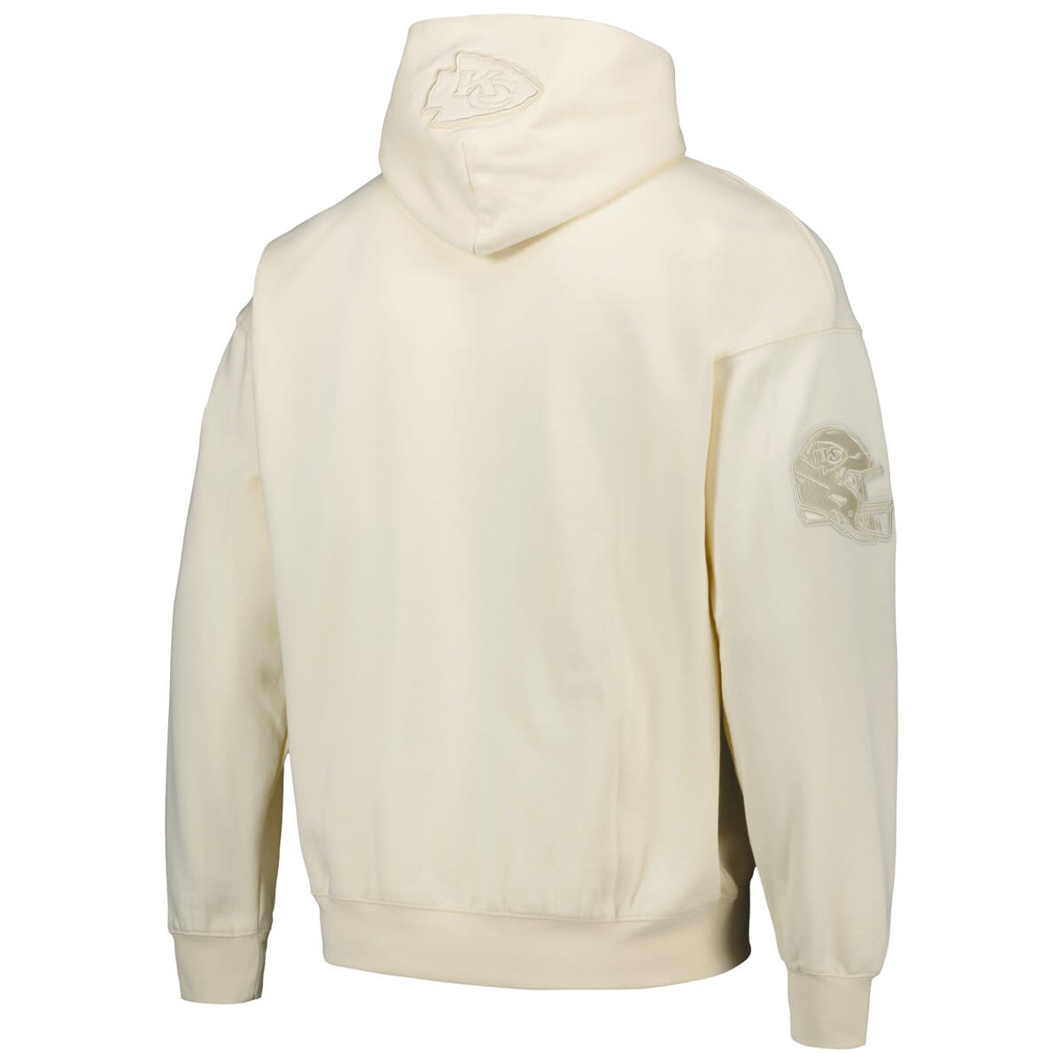 Pro Standard Giants Neutrals Short Sleeve Pullover Hoodie - Men's