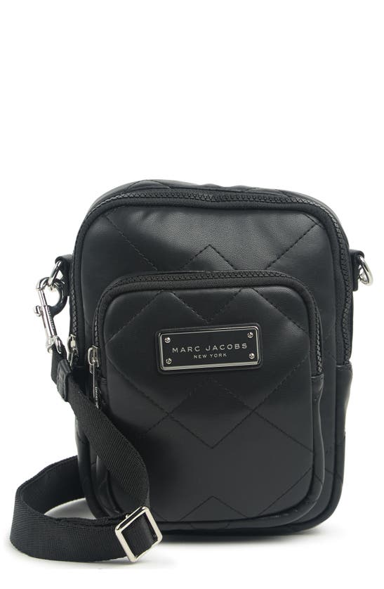 Marc Jacobs North/south Crossbody Bag In Black