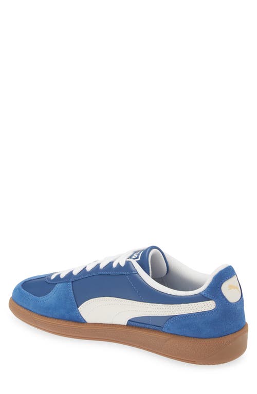 Shop Puma Palermo Sneaker In Clyde Royal- White-gray