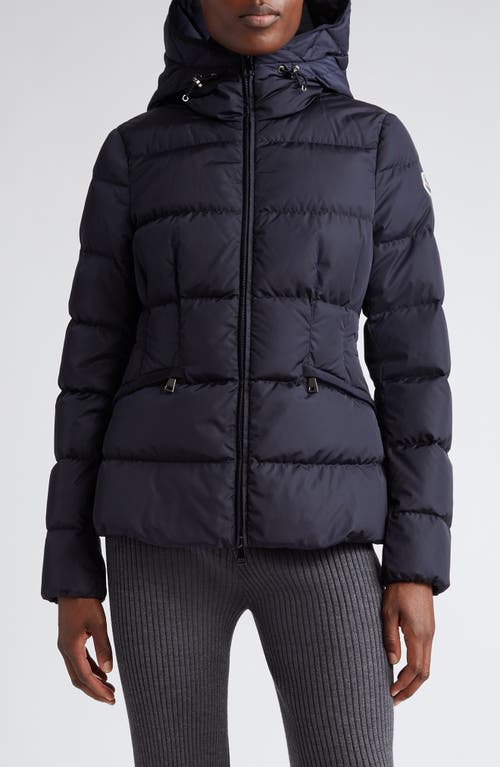 Moncler Avoce Water Repellent Down Puffer Jacket Navy at Nordstrom,