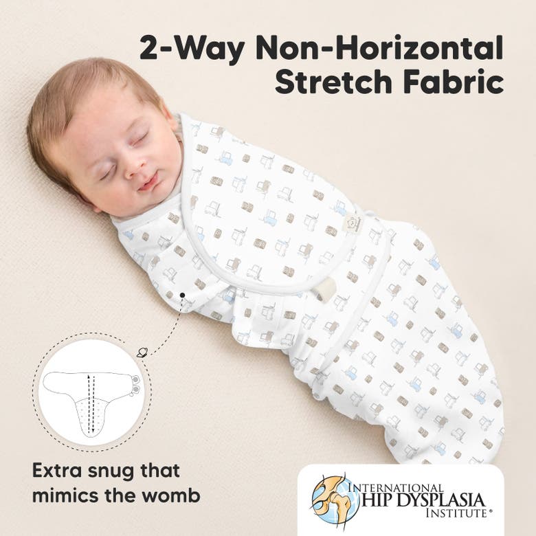 Shop Keababies 3-pack Soothe Swaddle Wraps In Excavation