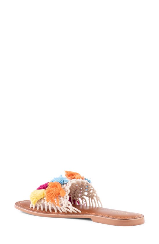 Seychelles Camellia Slide Sandal In Rainbow