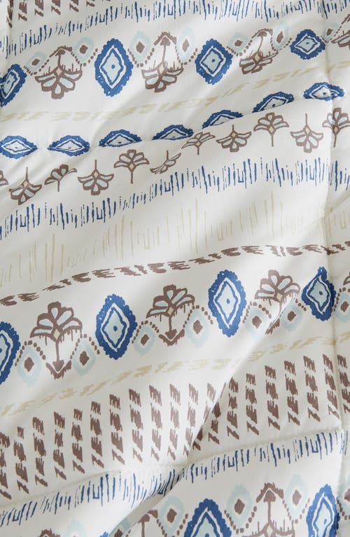 Woven & Weft Reversible Print Comforter Set In Arista Print