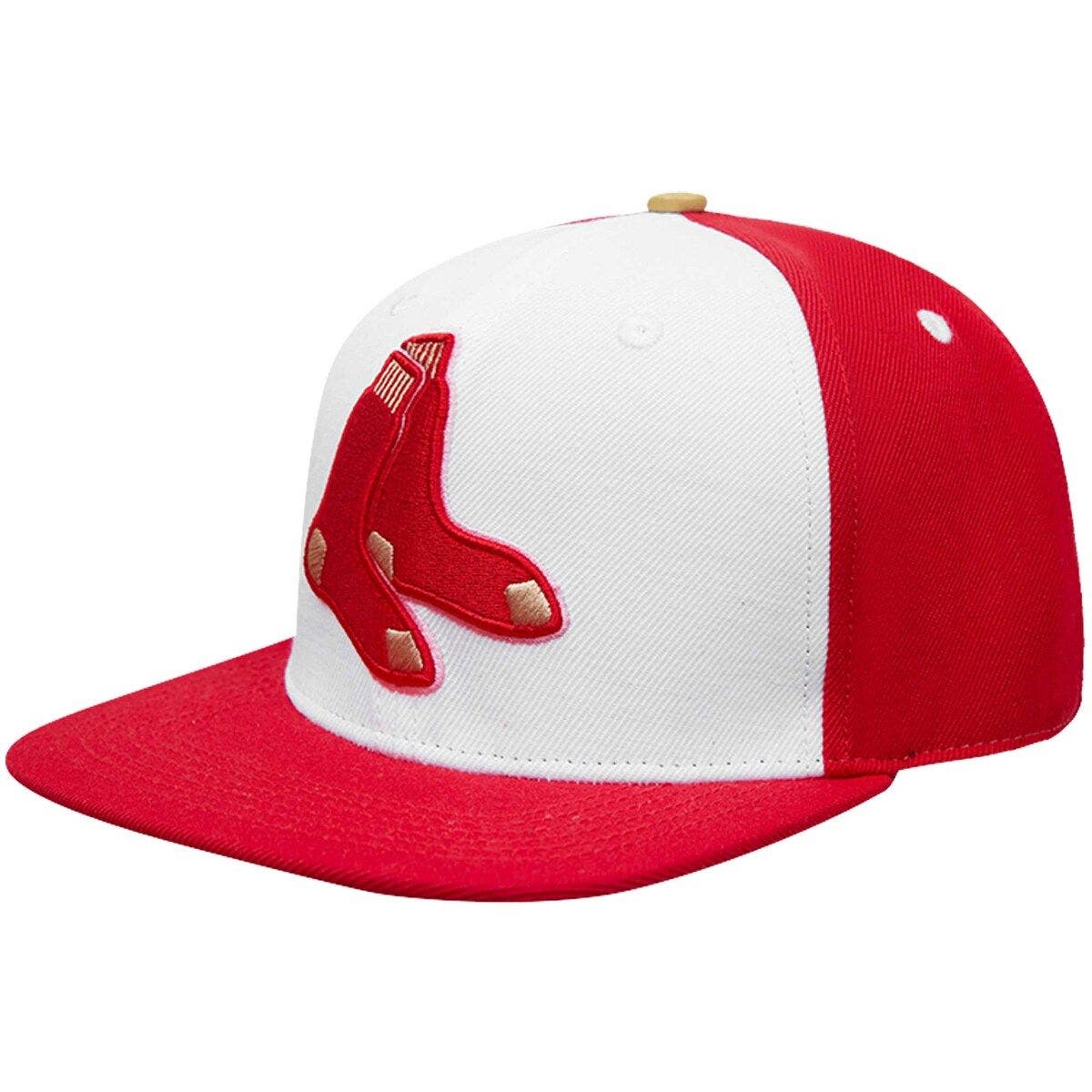 PRO STANDARD Men's Pro Standard White/Red Boston Red Sox Strawberry Ice