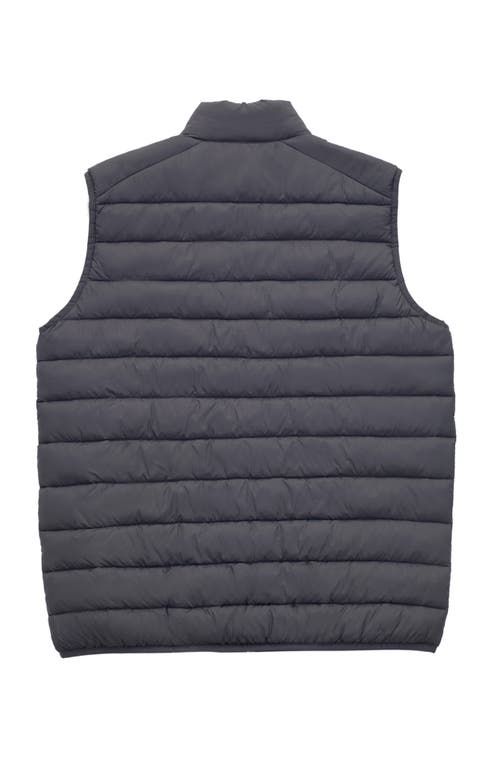 Rokka&rolla Lightweight Puffer Vest In Grey
