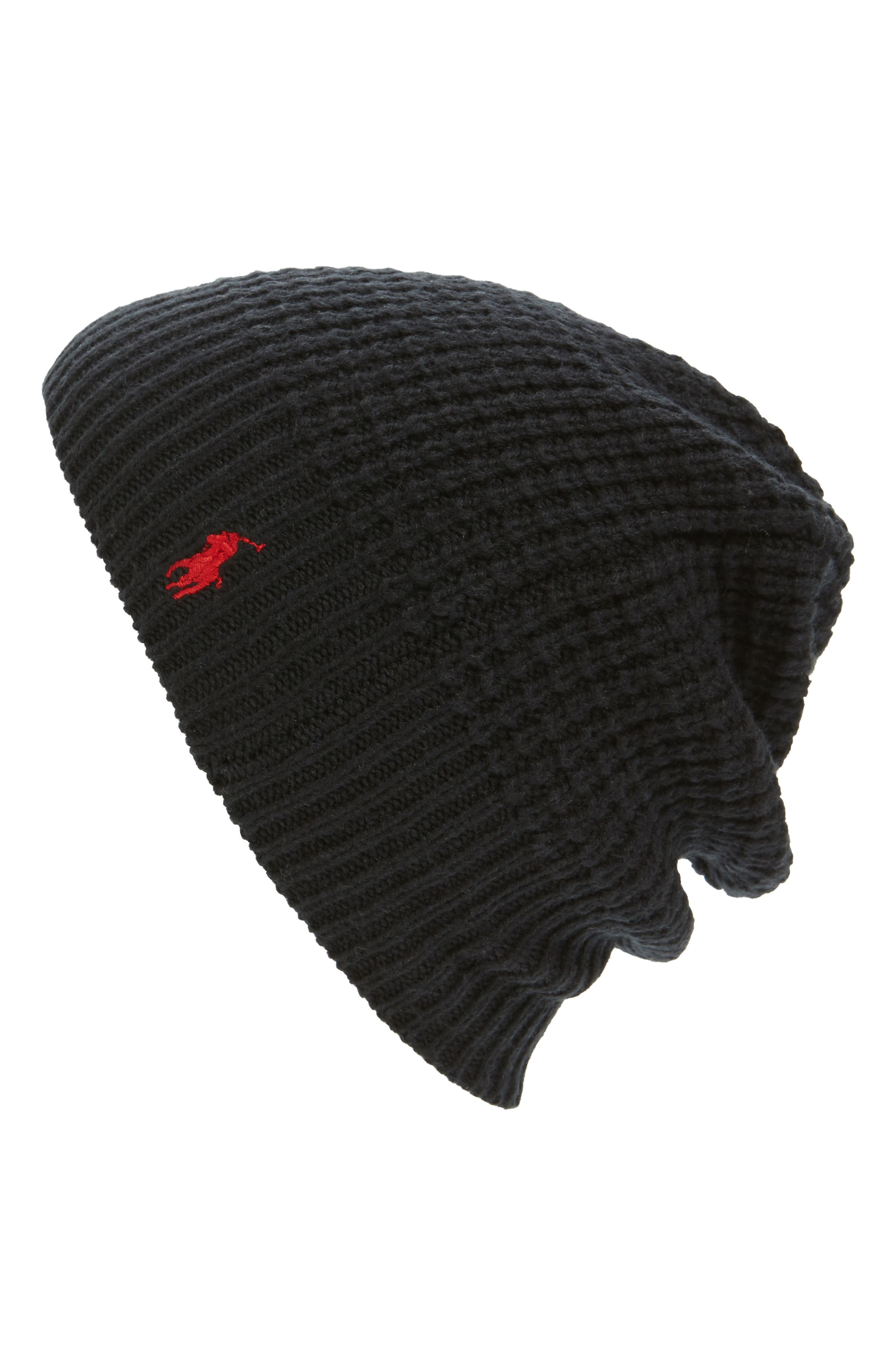 ralph lauren cotton beanie
