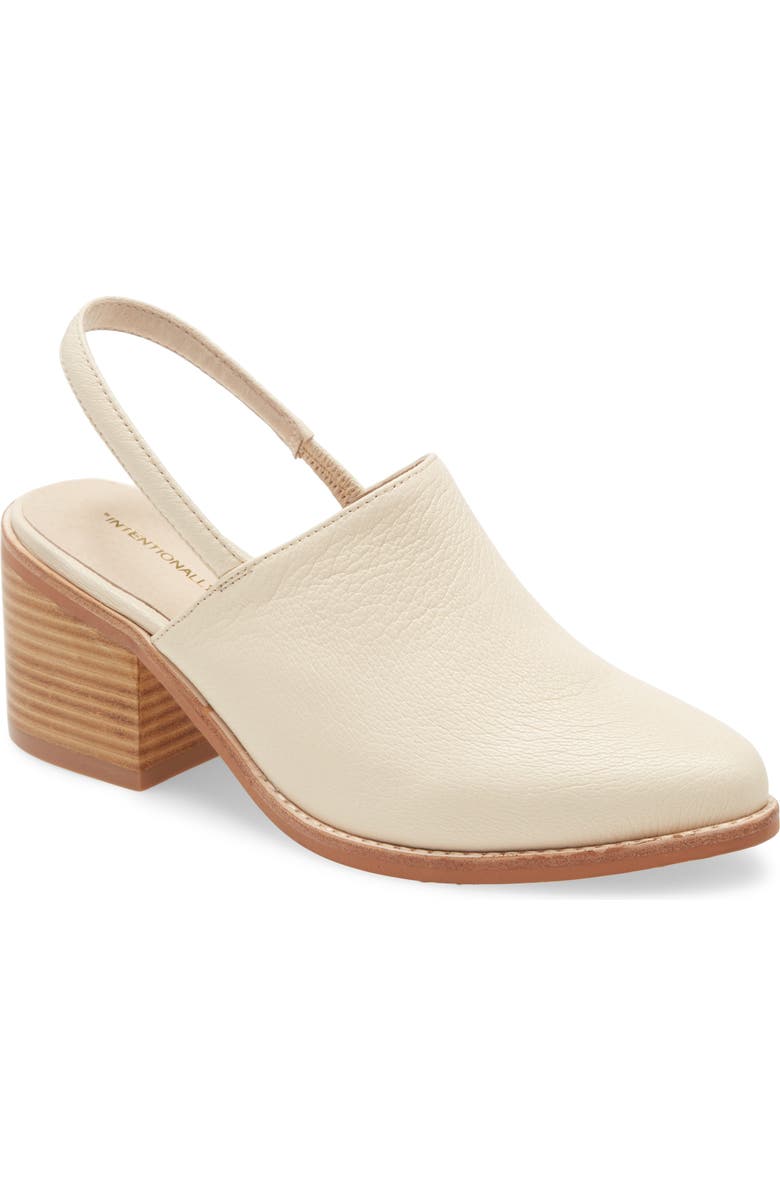 INTENTIONALLY BLANK Erica Slingback Mule, Main, color, 