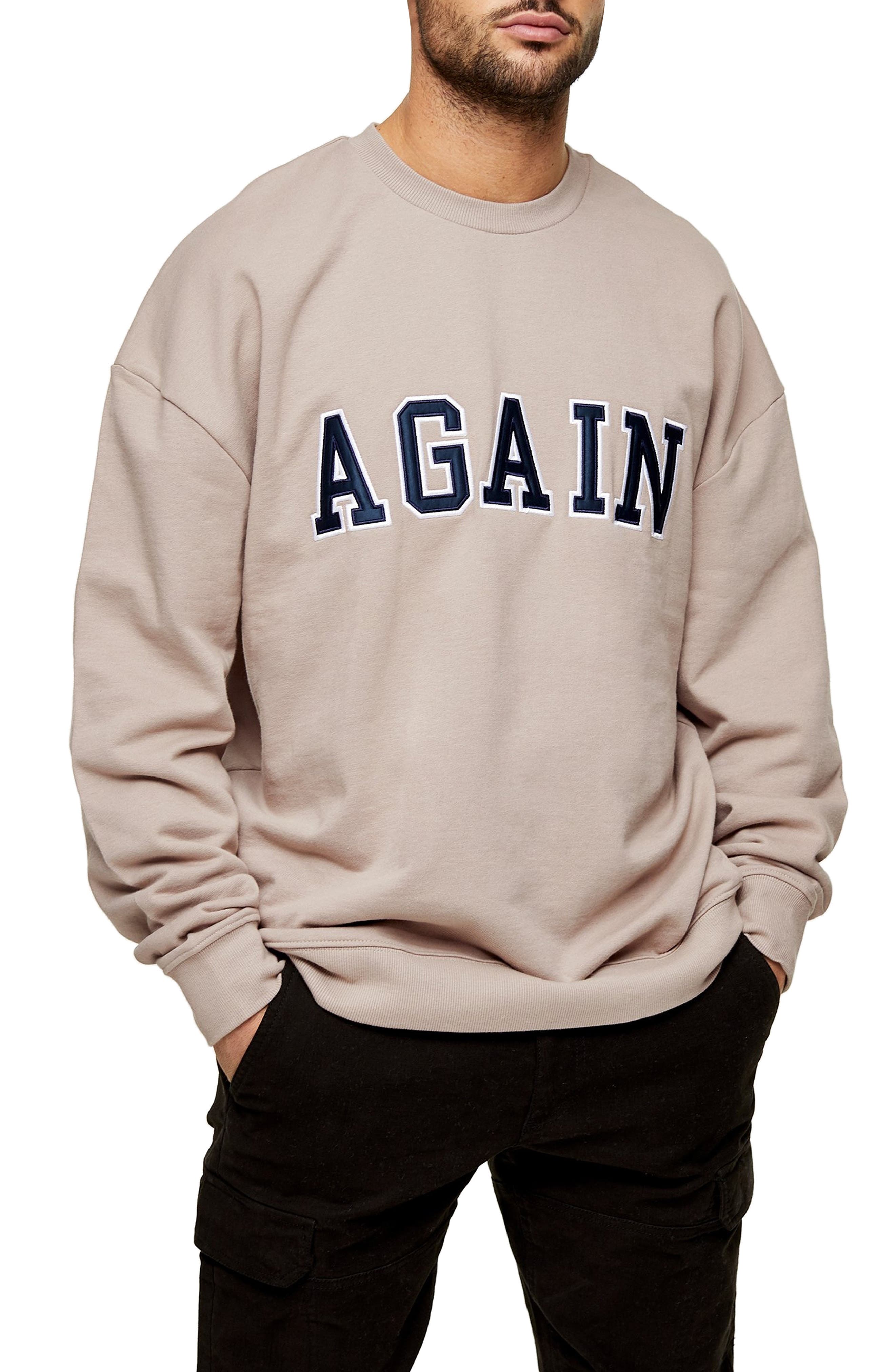 oversize crewneck