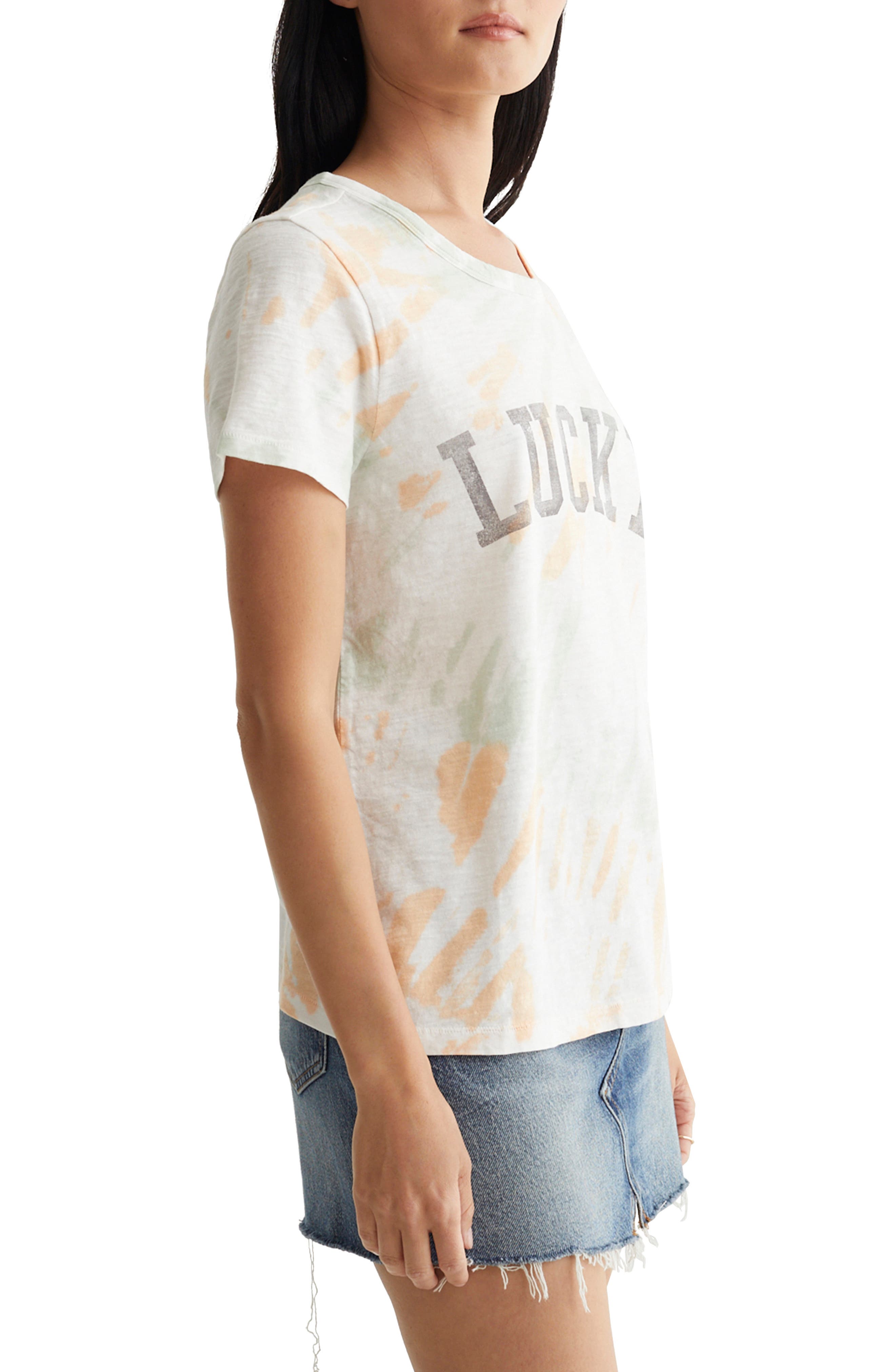 lucky brand graphic t shirts