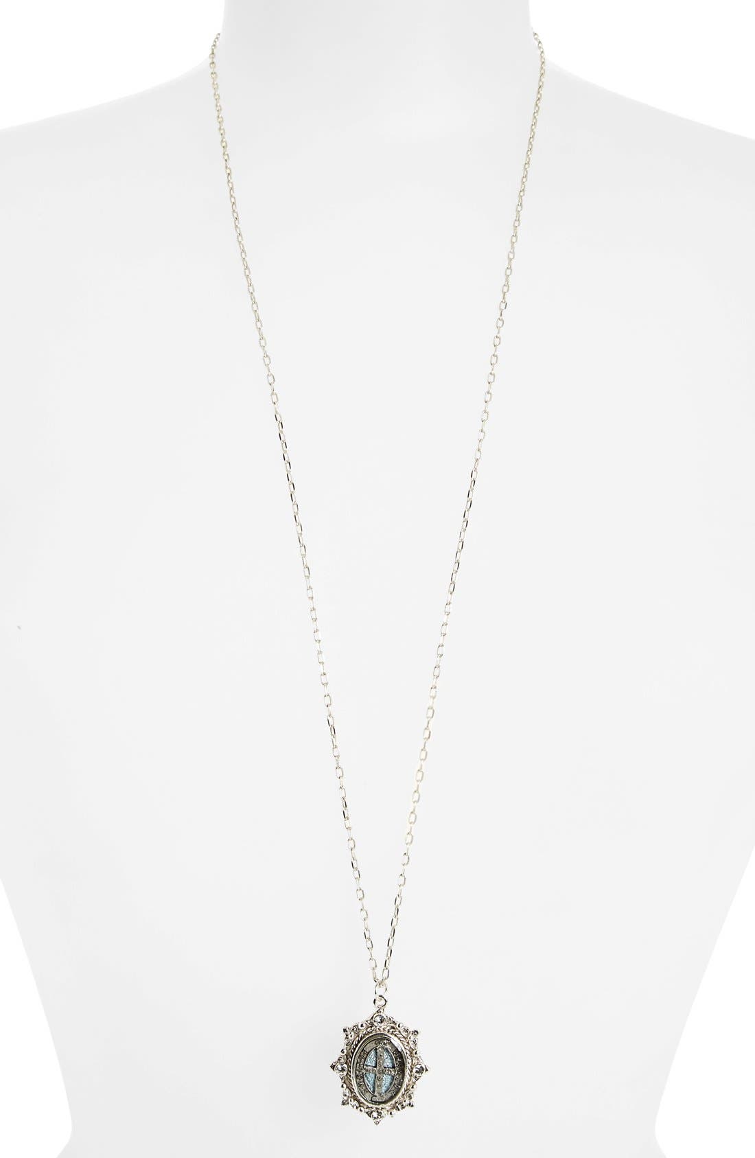 Virgins Saints & Angels 'San Benito Lucia' Charm Necklace (Nordstrom