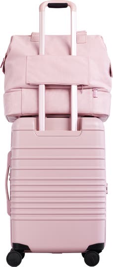 BÉIS 'The Weekender' in Atlas Pink - Pink Weekend Bag & Overnight Bag