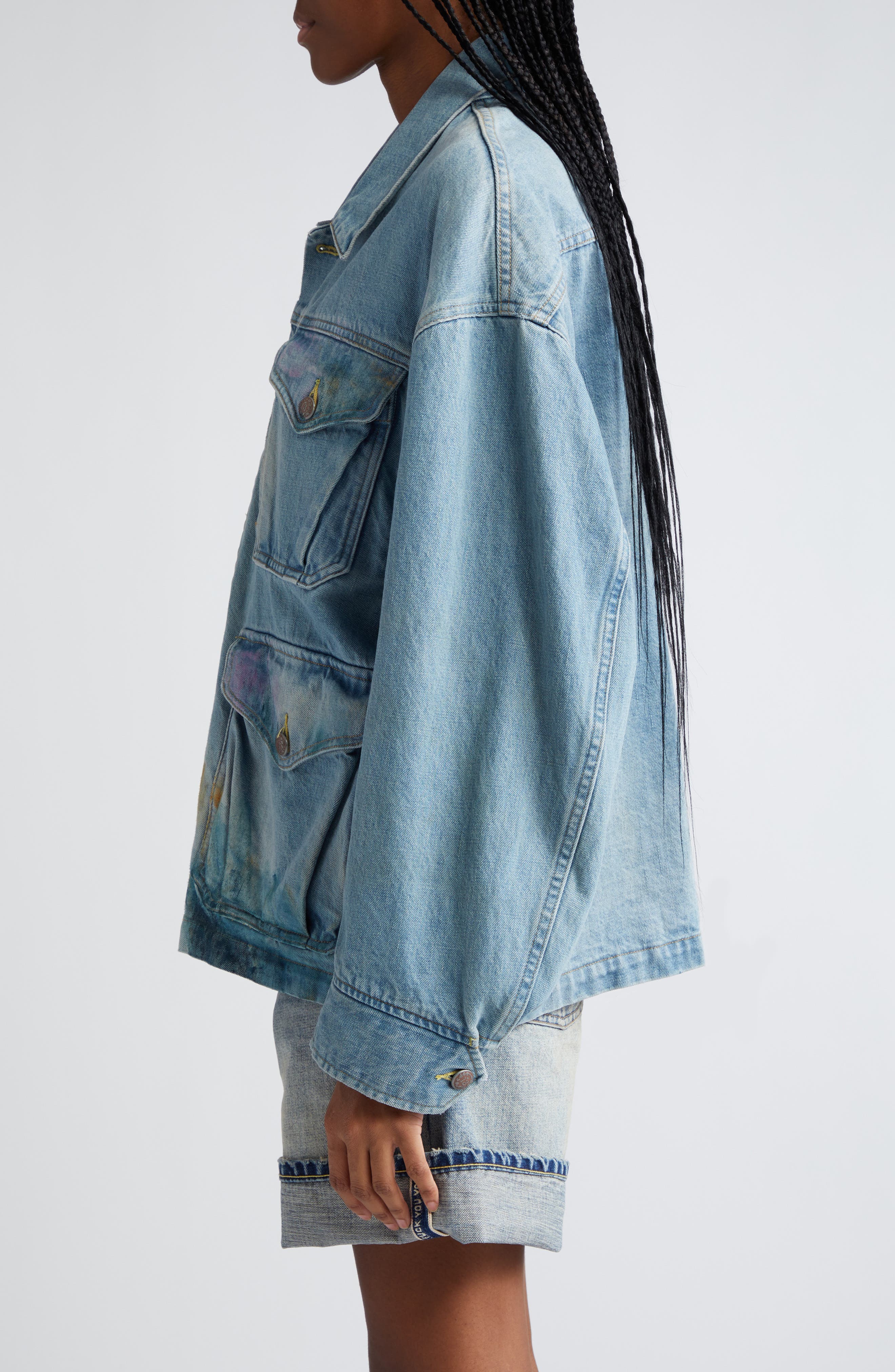 Oversize Denim Trucker Jacket