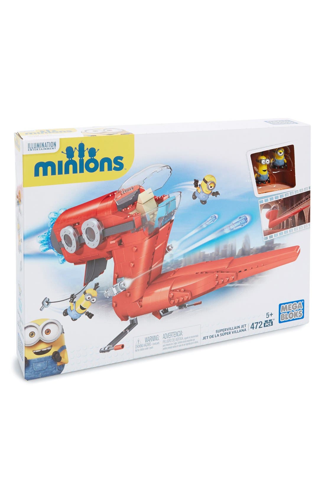 mega bloks minions supervillain jet