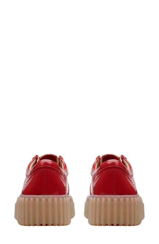 Clarks Torhill Bee In Red Patent