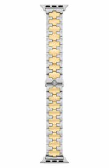 Tory Burch The Reva Two-Tone 20mm Apple Watch® Watchband | Nordstrom