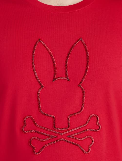 Psycho Bunny Panama Graphic Tee In Lollipop