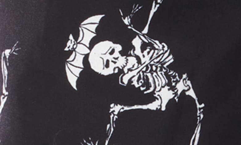 Shop Cult Of Individuality Skull Print Swim Trunks In Skeleton