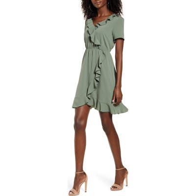 Vero Moda Olivia Frill Short Sleeve Minidress