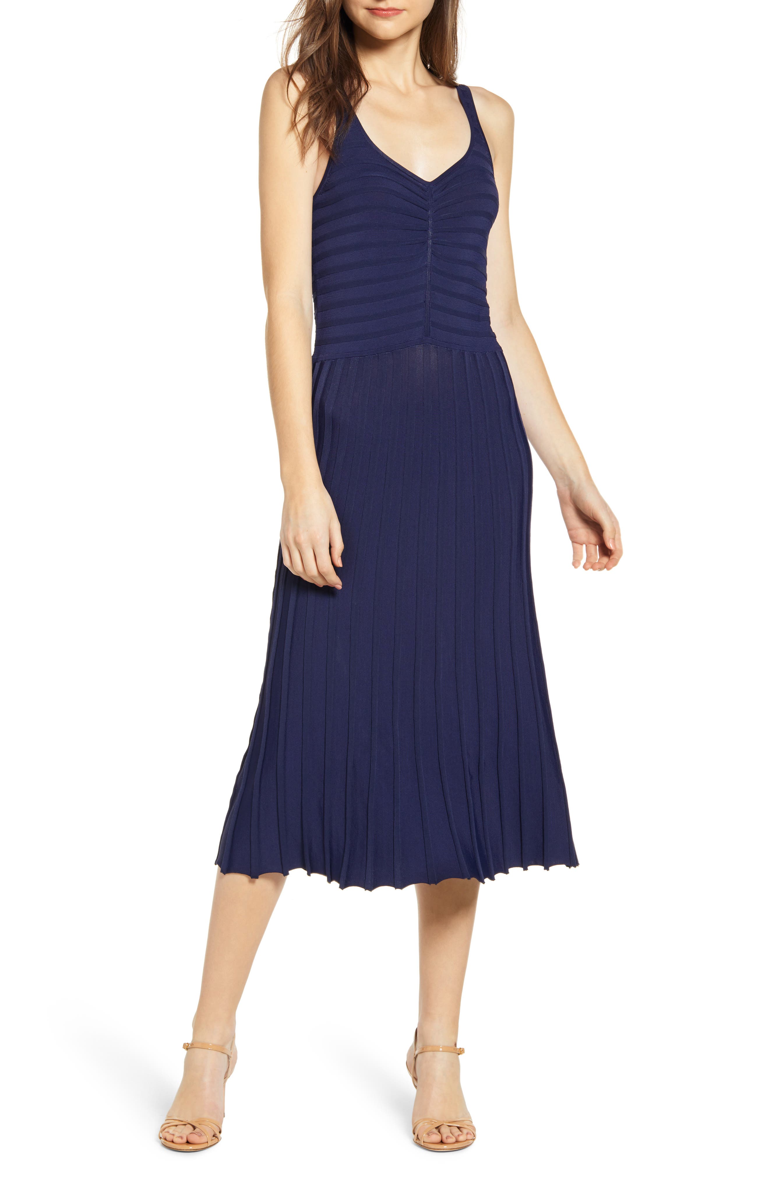 Chelsea28 Tank Sweater Dress, Blue