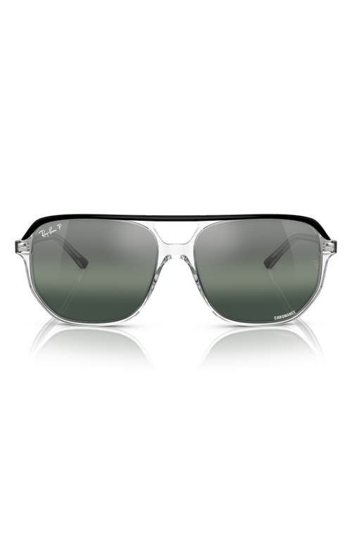 Ray-Ban Bill One 60mm Square Sunglasses in Clear at Nordstrom