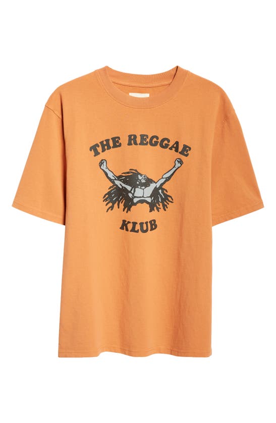 Shop Nicholas Daley Reggae Klub Graphic T-shirt In Siena